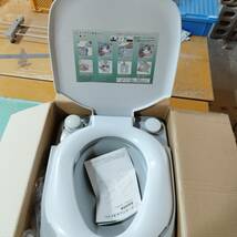 ★未使用品★ポータブル水洗トイレSR-PT4521/キャンピングカーキャンプ介護携帯防災アウトドア_画像6