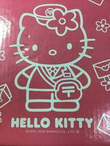 2003 サンリオ HELLO KITTY キティちゃん 貯金箱 陶器 置物 インテリア ゆうちょ 非売品 コレクション 現状品_画像10