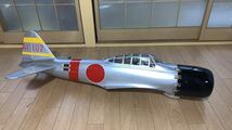 フェニックスモデル ZERO A6M 飛行機 [未使用] バルサ材 EP ラジコン メカ付き 翼幅 1400mm Phoenix Model R/C 飛行機_画像3