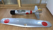 フェニックスモデル ZERO A6M 飛行機 [未使用] バルサ材 EP ラジコン メカ付き 翼幅 1400mm Phoenix Model R/C 飛行機_画像5