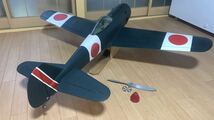 中島 キ-84 はやて - 1/6 スケール バルサ材 Nakajima Ki-84 Hayateラジコン飛行機　格納式ランディングスタッド R/C (手渡し/佐川急便)_画像4
