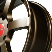 ■特価■ 200系 ハイエース 18インチ ホイール TAW Styling6 マットブロンズ 18×8.0J +37 6H139.7 アルミホイール 4本セット_画像5