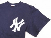 I3075：Majestic(マジェスティック)ニューヨークヤンキース TANAKA (田中将大) #19 プリントTシャツ M 半袖Tee ホンジュラス製_画像5