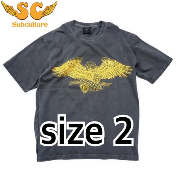 SUBCULTURE サブカルチャー EAGLE T-SHIRT Tシャツ