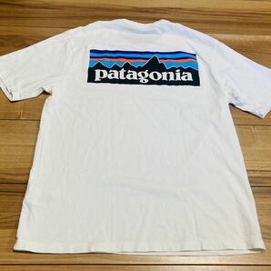 patagonia パタゴニア p6 tシャツ オーガニックコットン ２０２０年製 ＷＨＩ 白 レギュラーフィット ＸＳサイズ ヴィンテージの画像1