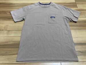 patagonia パタゴニア p6 ポケットtシャツ 半袖Tシャツ オーガニックコットン ２０２１年製　ＰＡＴＮ　ブラウン　Ｓサイズ　美品