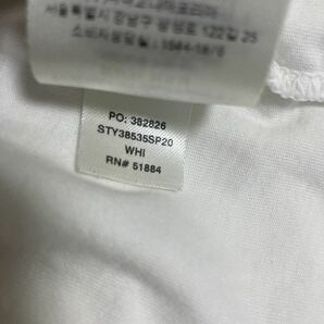 patagonia パタゴニア p6 tシャツ オーガニックコットン ２０２０年製 ＷＨＩ 白 レギュラーフィット ＸＳサイズ ヴィンテージの画像9