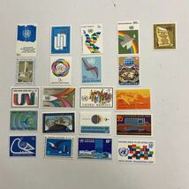 ◆◆ 外国切手 未使用 国際連合 21種_画像1