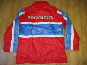 ホンダレーシング・F1　当時物　ビンテージ　昭和　刺繍ロゴ　ジャケット　中古　サイズ不明（M～L相当）　スーパーGT無限・HRC