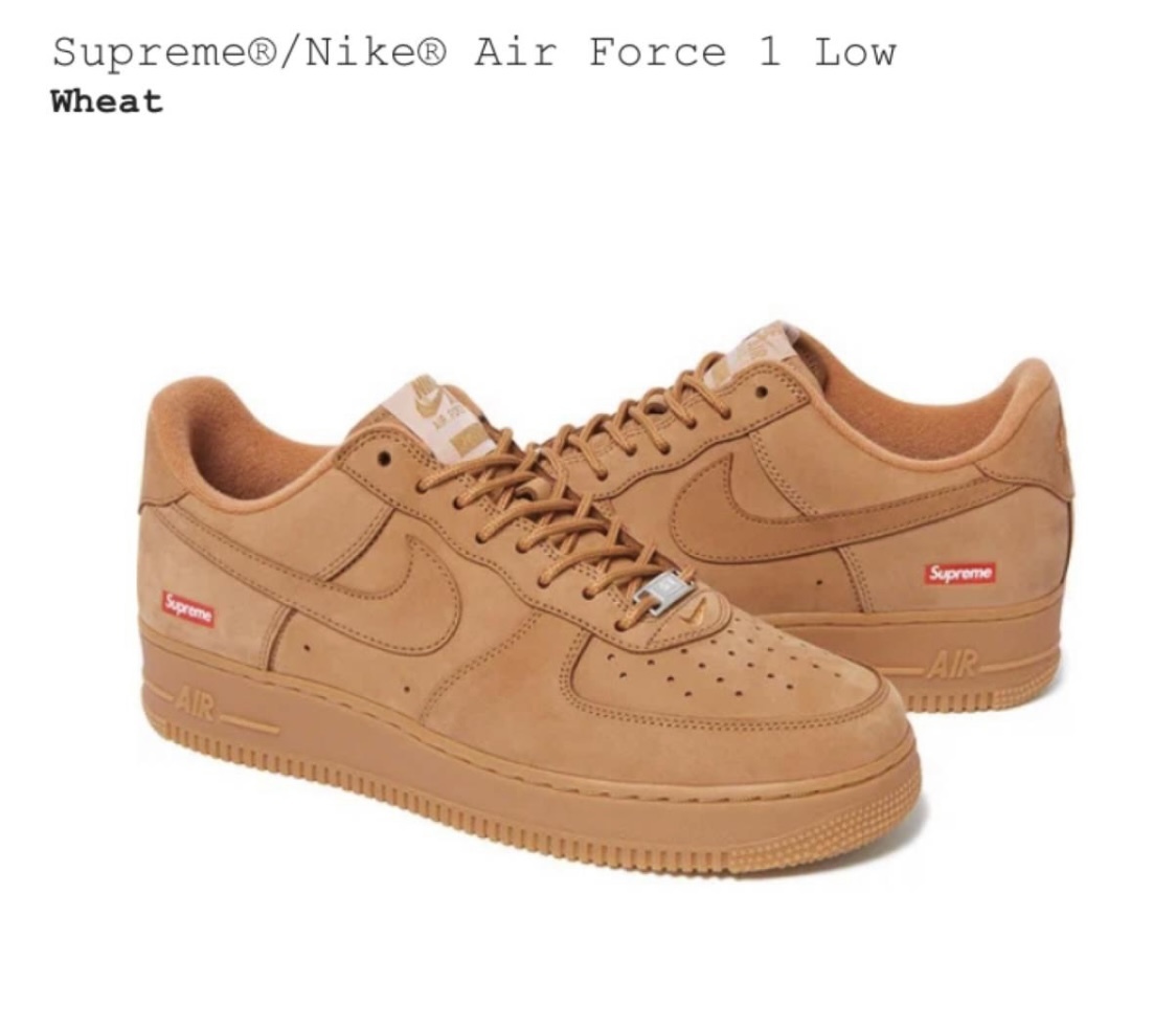 2023年最新】Yahoo!オークション -supreme nike air force 1 タグの