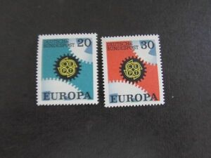 24　ドイツ　ヨーロッパのブランド　2種完　1967.5.2