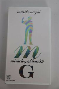 ■ビデオ■ＶＨＳ■ＭＩＲＡＣＬＥＧＩＲＬ■永井真理子■中古■