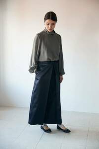 レア humoresque ユーモレスク JA2301 box tuck skirt ボックスタックスカート 36 定価58.300円