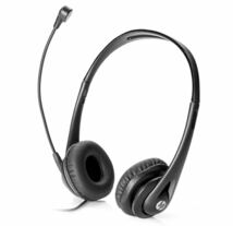 ヘッドセット マイク付 HP製 純正品 ヘッドフォン ビジネスヘッドセット Headset v2T4E61AA 新品_画像1