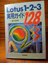 Lotus1-2-3　実用ガイド128　技術評論社 定価￥1900_画像1