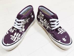 ◆限定完売品◆VANS バンズ チャッカブーツ 49A リシュー 50周年記念モデル アロハ グレープ CHUKKA BOOT REISSUEALOHA Grape ハイビスカス