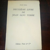 イヴァン・ゴル　土地なしジャンの２冊目の書　フランス語　洋書_画像1