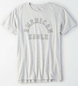 セール！！◇◆/アメリカンイーグル/ AEロゴグラフィックTシャツ / Gray / US M /新品