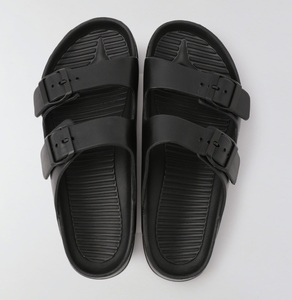  sale!!**AE/ American Eagle / double buckle sliding sandals / US 8 / 26cm / Black /