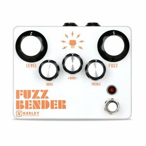 【1点のみ/送料無料/新品】Keeley ◆ FUZZ BENDER 3-TRANSISTOR FUZZ WITH BIAS CONTROL ◆ファズ ギター エフェクター