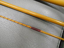 オリムピック名竿　並継ぎテンカラ竿　世紀毛鉤硬調330　とても綺麗なお品です。ヤマメ、アマゴのテンカラ釣りに最適。_画像10