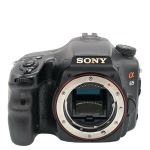 現状品 SONY デジタルカメラ SLT-A65V α65 ソニー ジャンク扱い