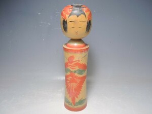 I20/○こけし 作者不明 鳴子系 高さ24cm 郷土玩具 日本人形 伝統工芸