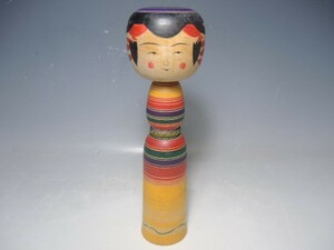 I58/○佐藤誠孝 こけし 弥治郎系 高さ25.5cm 郷土玩具 日本人形 伝統工芸