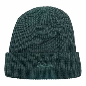 試着のみ ほぼ未使用 SUPREME Loose Gauge Beanie Black 20AW 2020年 黒 ルーズゲージ ビーニー ニット帽 キャップ