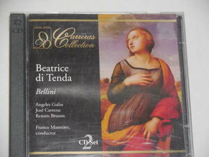 CD２枚　Beatrice　di　Tenda　Vincenzo　Bellini　