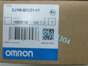 新品 OMRON オムロン CJ1W-SCU21-V1シリアル通信装置 保証6ヶ月