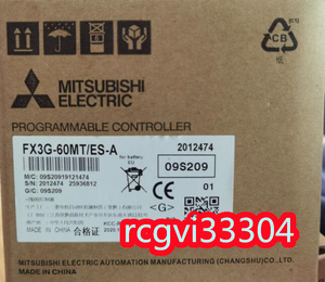 新品 MITSUBISHI/三菱電機 シーケンサ FX3G-60MT/ES-A 保証6ヶ月