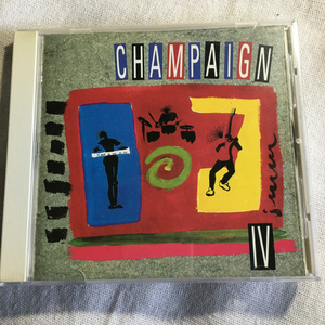 CHAMPAIGN「CHAMPAIGN IV」＊レンタルUP品ですが、程度良好　＊裏ジャケに、汚れ（シールはがし跡？）があり