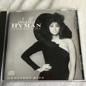 Phyllis Hyman「UNDER HER SPELL - GREATEST HITS」＊ベスト盤　＊「CAN'T WE FALL IN LOVE」「YOU KNOW HOW TO LOVE ME」他、収録
