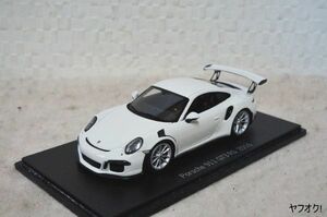 スパーク ポルシェ 911 GT3 RS 2016 1/43 ミニカー 白