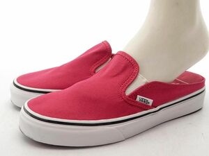 VANS バンズ スニーカー スリッポン ミュール サンダル size23ｃｍ/ピンク ■◆ ☆ dha4 レディース