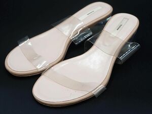 Kastane カスタネ クリアヒール ミュール サンダル size36（23.0cm位）/クリア ■◆ ☆ dhb8 レディース