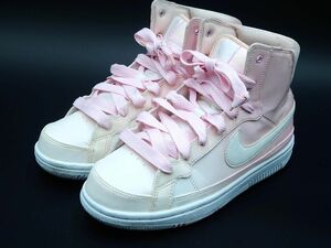 NIKE ナイキ 429615-610 TROUPE MID トゥループミッド ハイカット スニーカー size24/ピンク ■■ ☆ dhc8 レディース