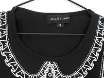 ネコポスOK JILLSTUART ジルスチュアート だまし絵 プリント 半袖 Tシャツ sizeS/黒 ■◆ ☆ dha1 レディース_画像2