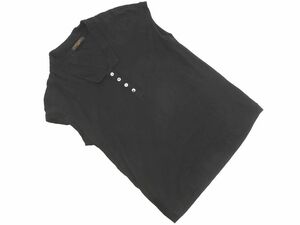  cat pohs OKlapis Luce pa- Beams French sleeve polo-shirt black #* * dha1 lady's 