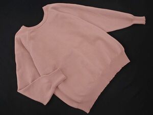 CLASSICAL ELF クラシカルエルフ 2WAY バックボタン ニット セーター sizeM/ピンク ◇■ ☆ dha3 レディース