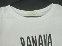 ネコポスOK ZARA Girls ザラガールズ スパンコール バナナ Tシャツ 152cm 白 ■◆ ☆ dha8 子供服_画像2