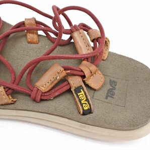 Teva テバ ボヤ インフィニティー スポーツ サンダル size（24cm位）/グレーｘボルドー ■◆ ☆ dha9 レディースの画像5