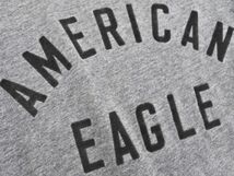 ネコポスOK AMERICAN EAGLE アメリカンイーグル ロゴ Tシャツ sizeXS/グレー ■◆ ☆ dha9 メンズ_画像3