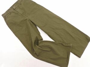 リーバイス DAD CHINO ワイド チノ パンツ size24/カーキ ■■ ☆ dhb6 レディース