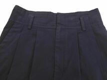 ネコポスOK スピック＆スパン キュロット パンツ size38/紺 ■■ ☆ dhb6 レディース_画像2