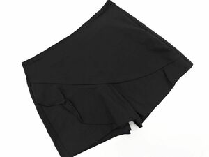 ZARA ザラ フリル ショート パンツ sizeS/黒 ■◆ ☆ dhb7 レディース