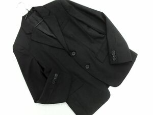 COMME CA ISM コムサイズム ウール100% テーラード ジャケット size160A/黒 ◇■ ☆ dhc3 子供服