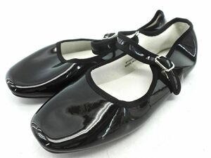 SVEC シュベック エナメル カンフー シューズ パンプス size39（24.5ｃｍくらい）/黒 ■■ ☆ dhc9 レディース