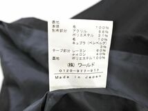 ネコポスOK INDIVI インディヴィ 切替 Aライン ワンピース size38/黒 ◇■ ☆ dhc9 レディース_画像7